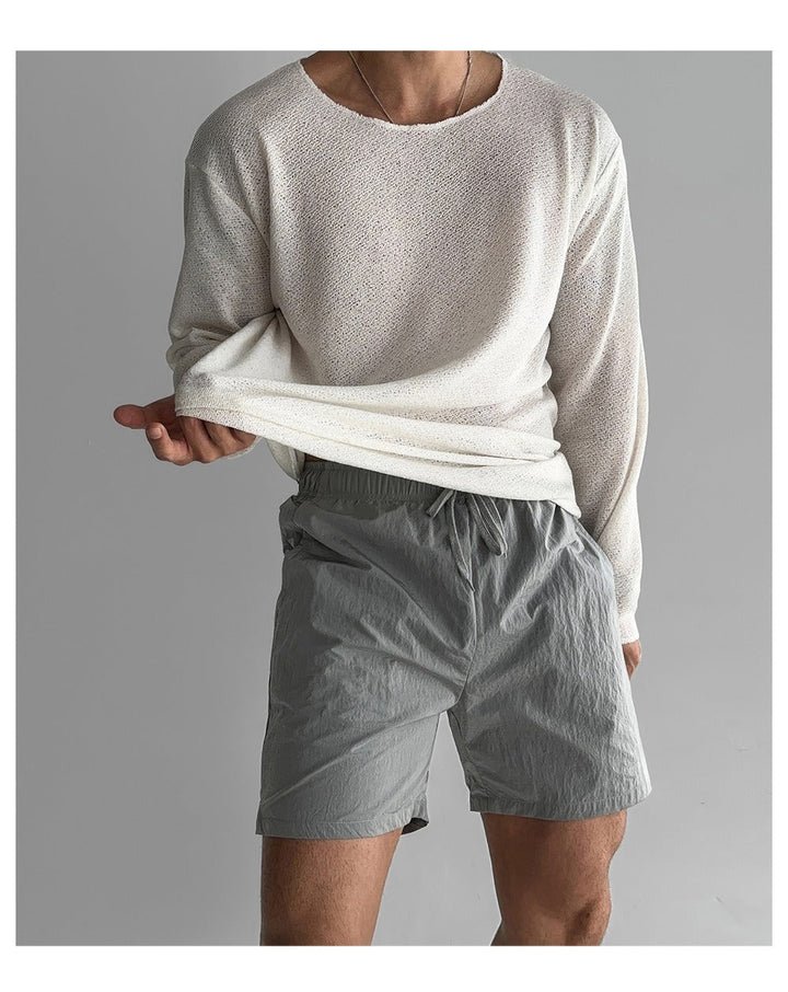 Tristan | Relaxed Long-Sleeve Men’s Shirt