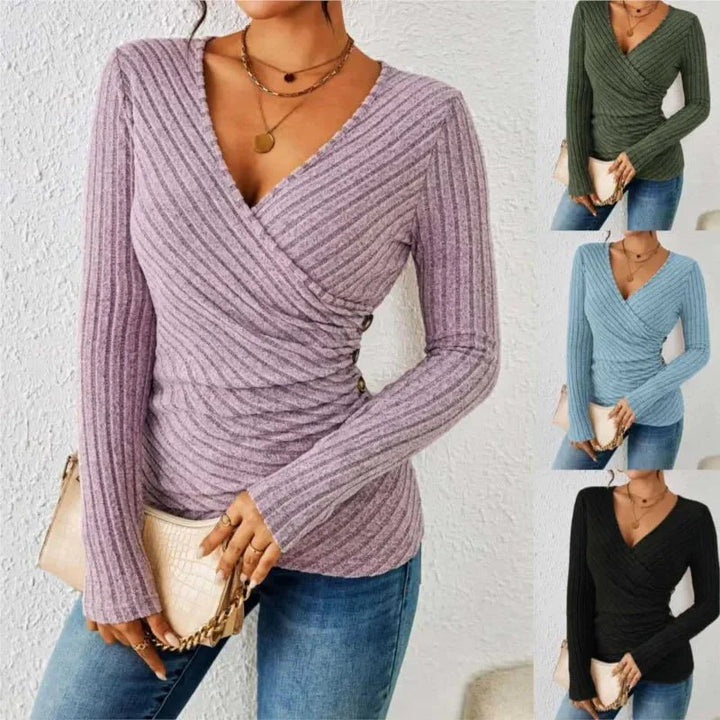 Cathy | Tummy Tucking Long Sleeve Top