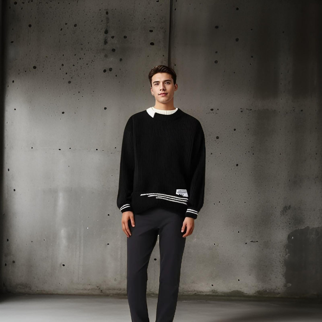 Ryker | Round Neck knitted Sweater