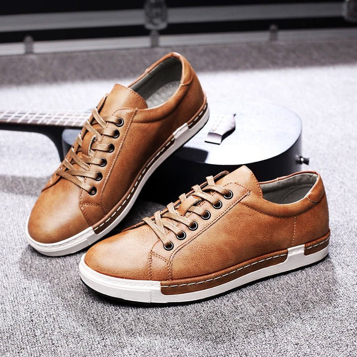 Logan | Brunello Faux Leather Shoes