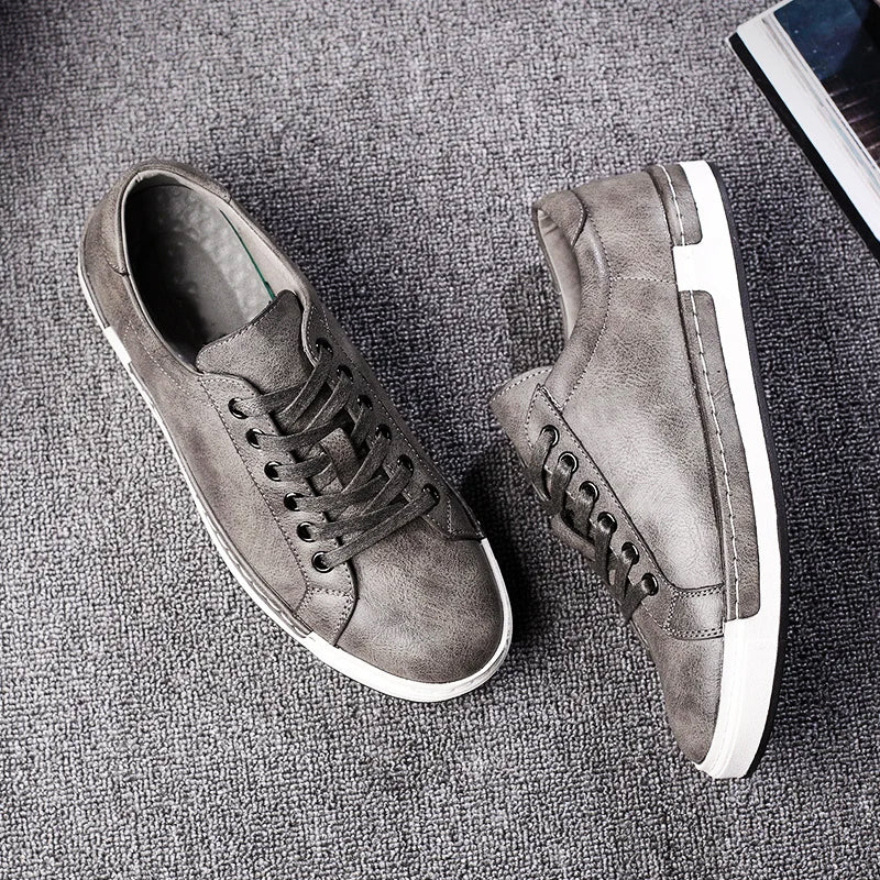 Logan | Brunello Faux Leather Shoes