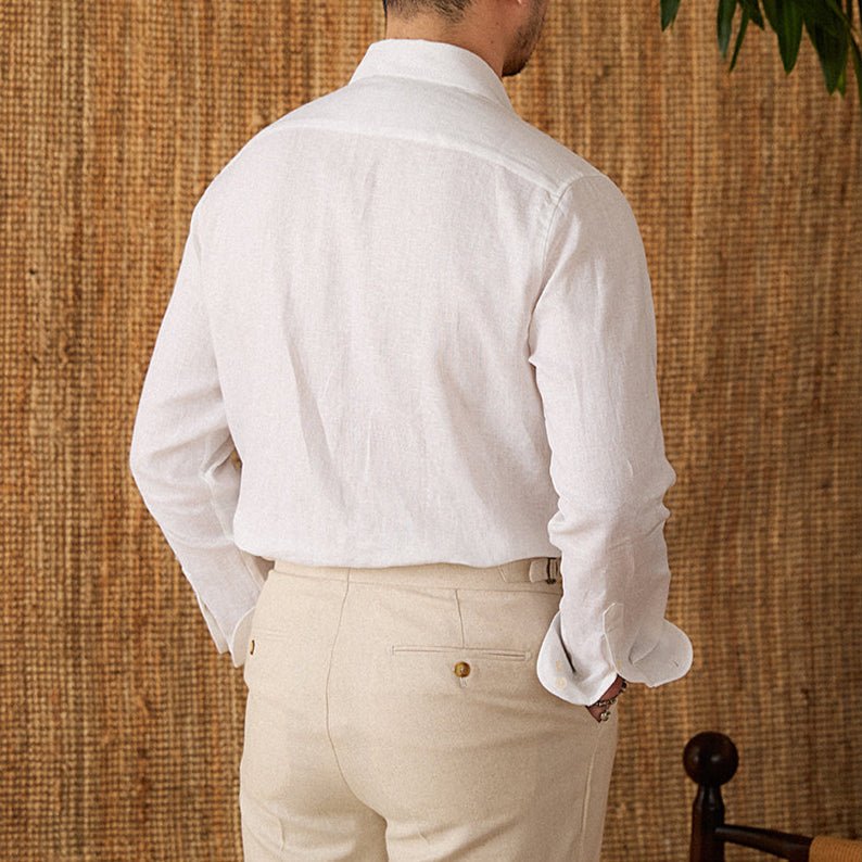 Trevor | Elegant Long-Sleeve Men’s Shirt