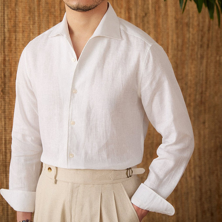 Trevor | Elegant Long-Sleeve Men’s Shirt