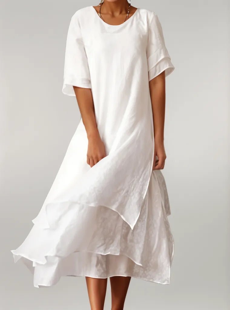 Ayessa | Elegant Relaxed Long Dress