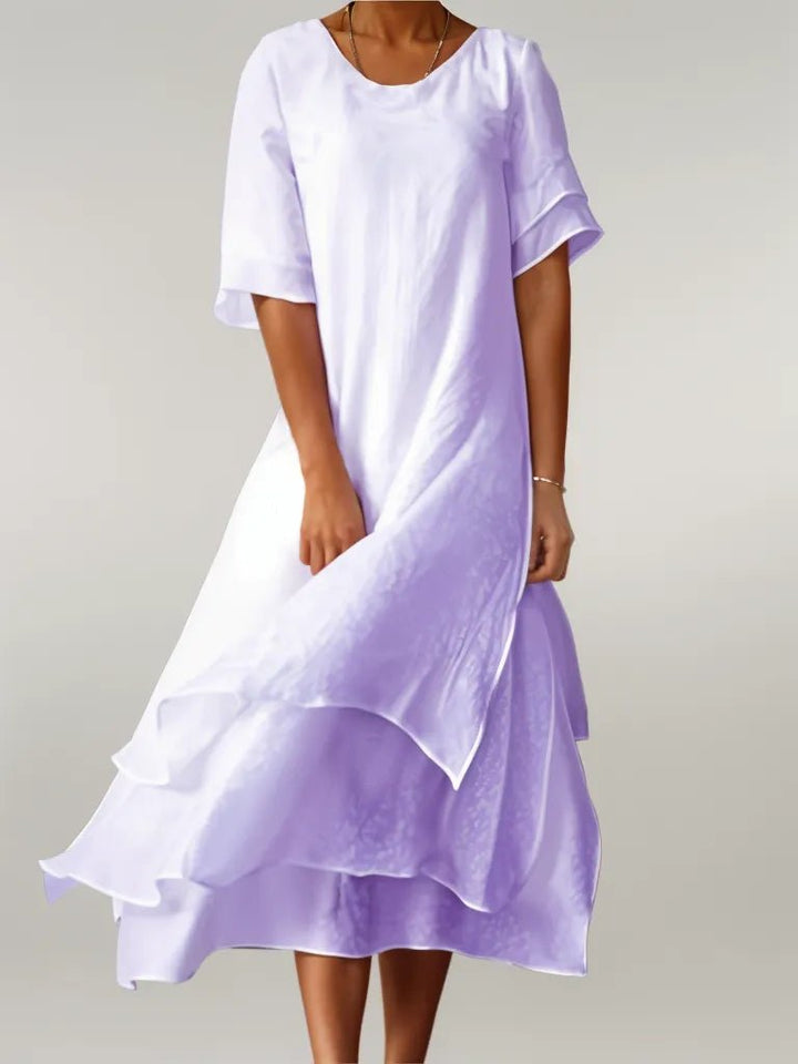 Ayessa | Elegant Relaxed Long Dress