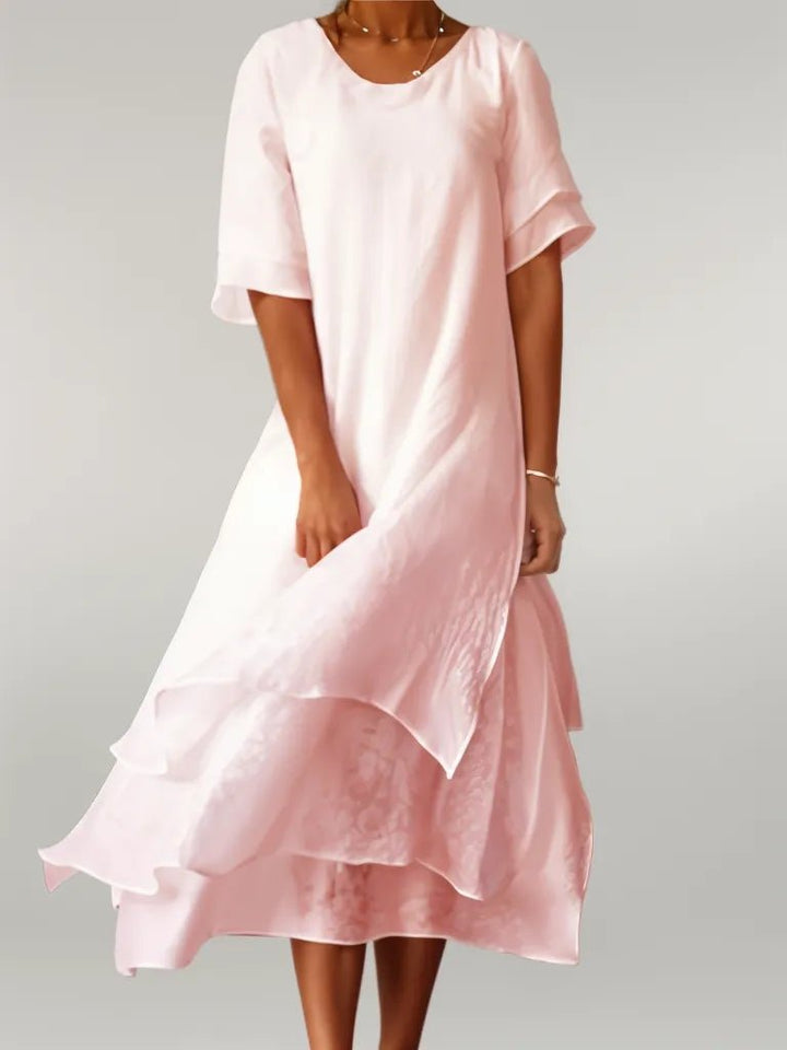 Ayessa | Elegant Relaxed Long Dress