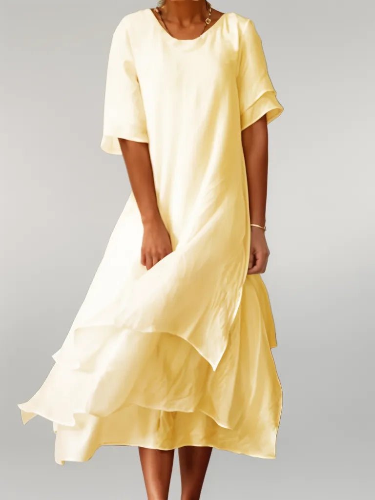 Ayessa | Elegant Relaxed Long Dress