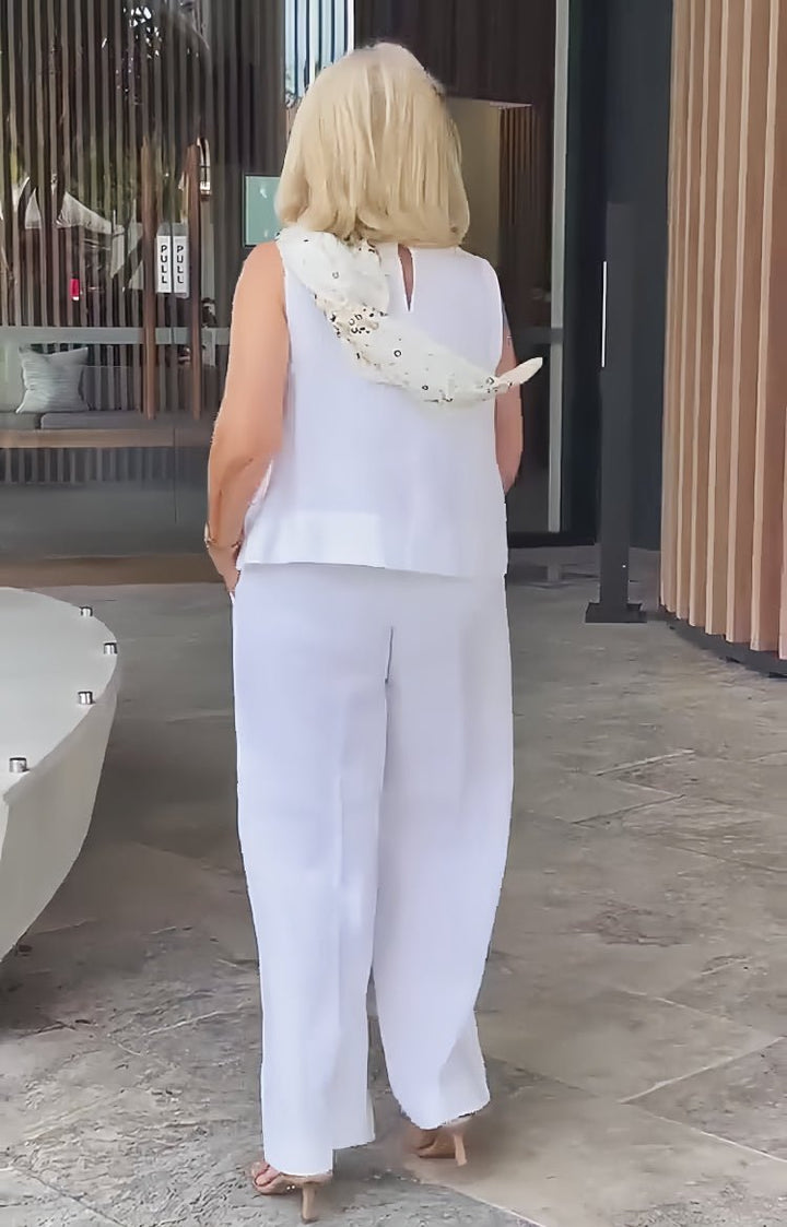Sophia | Elegant Sleeveless Two-Piece Set