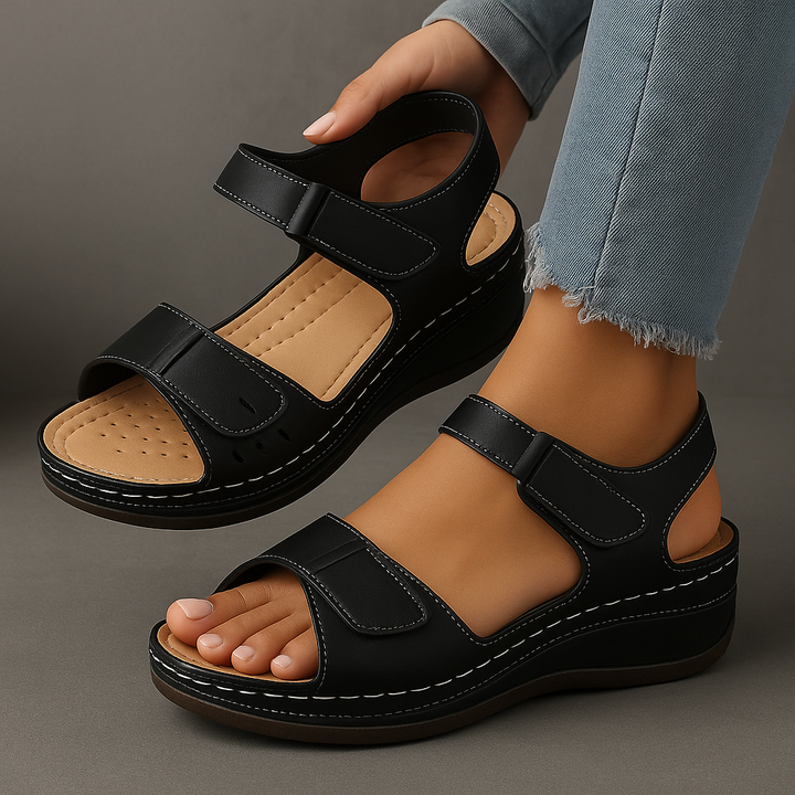 Quinn | Everyday Comfort Wedge Sandals