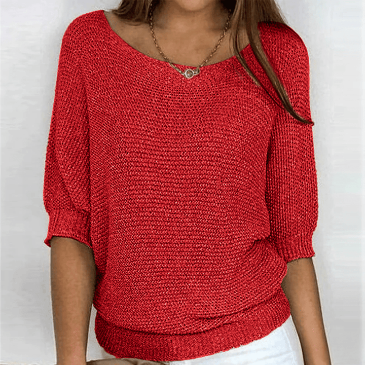 Julie | Cozy Chic Loose-Knit Sweater