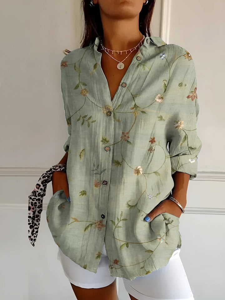 Aira | Elegance Button-Up Shirt