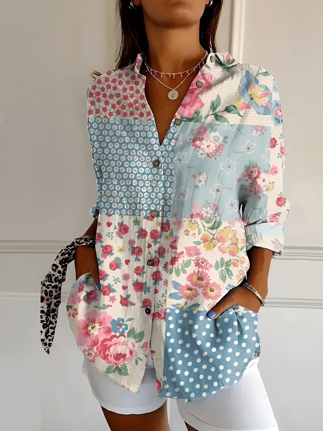 Aira | Elegance Button-Up Shirt