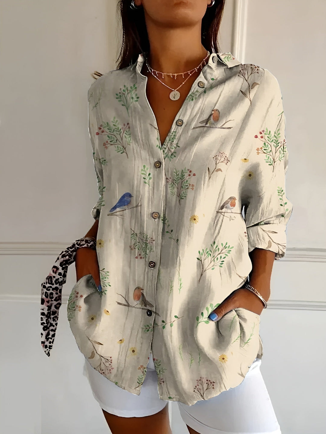 Aira | Elegance Button-Up Shirt