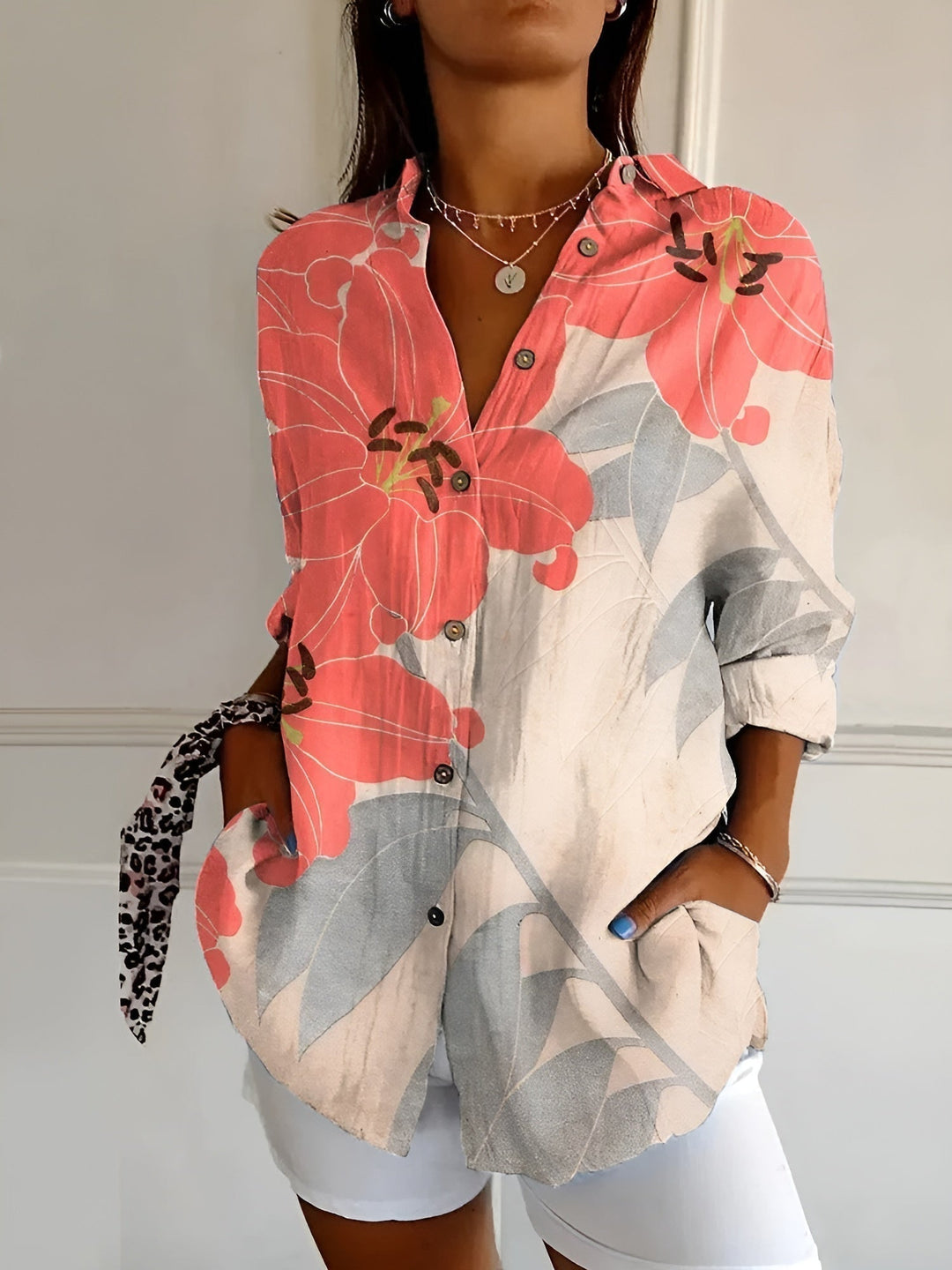 Aira | Elegance Button-Up Shirt