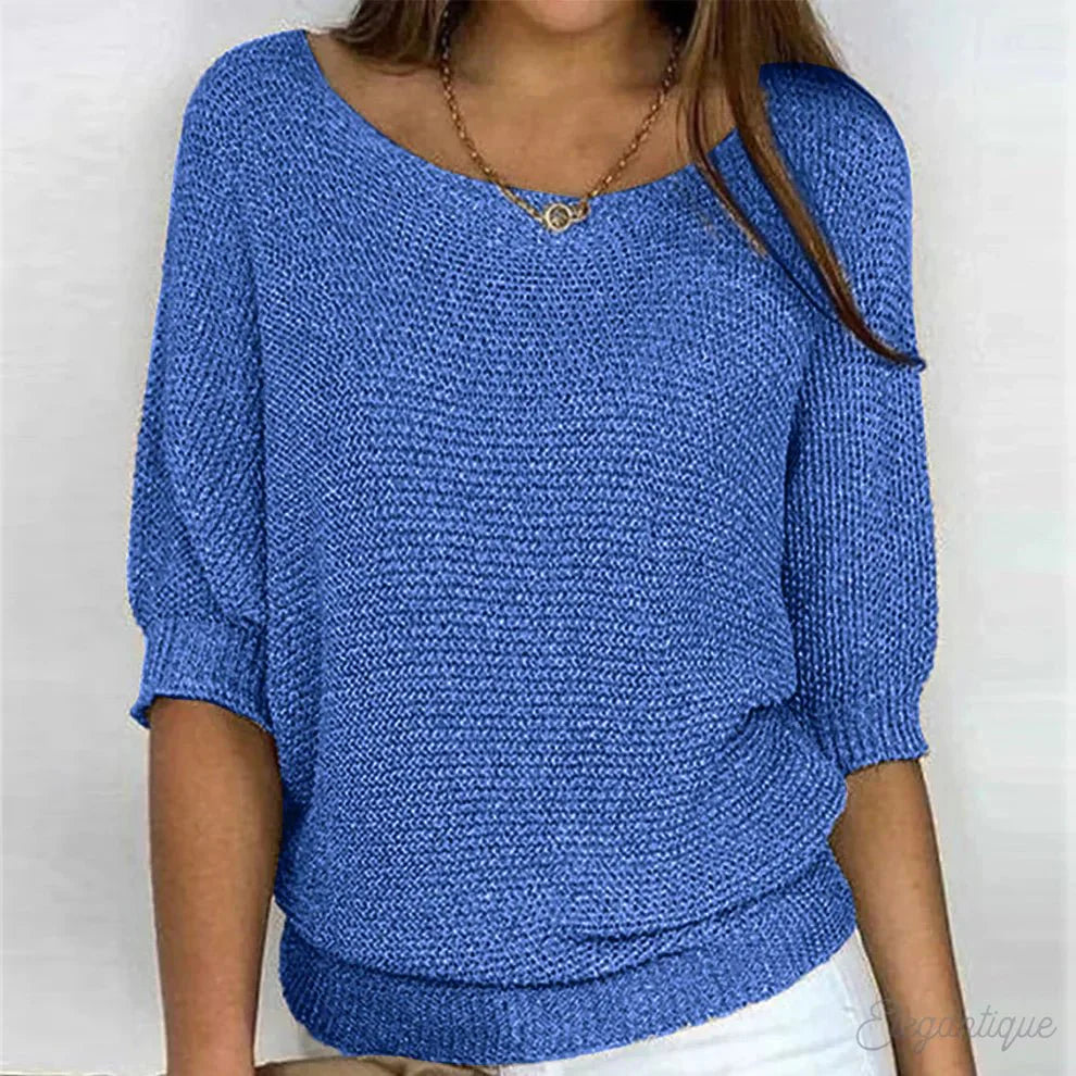 Patricia | Textured Relaxed Women’s Top