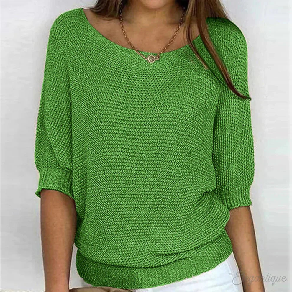 Patricia | Textured Relaxed Women’s Top
