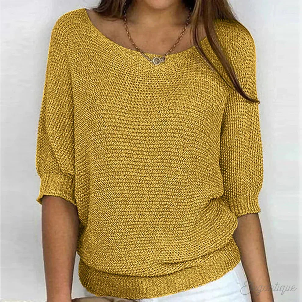 Patricia | Textured Relaxed Women’s Top