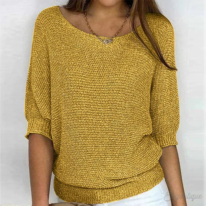 Patricia | Textured Relaxed Women’s Top