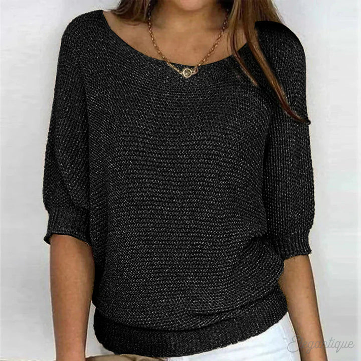 Patricia | Textured Relaxed Women’s Top