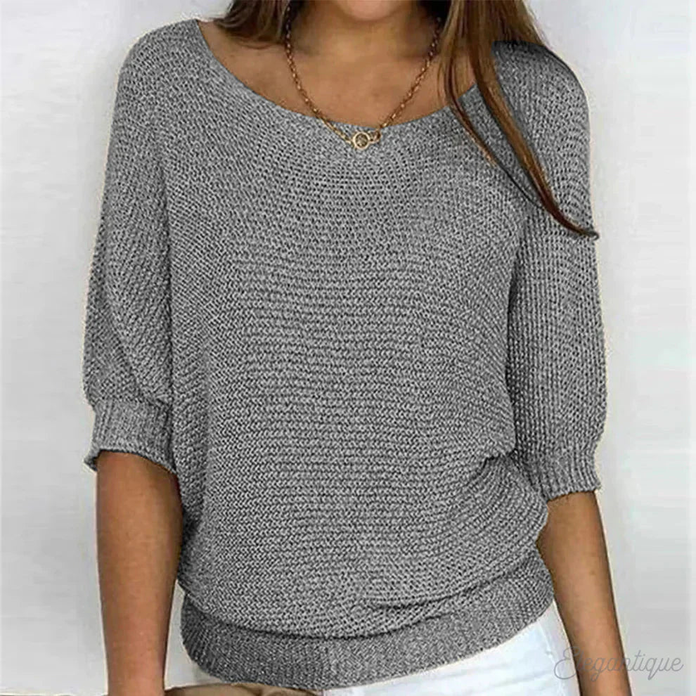 Patricia | Textured Relaxed Women’s Top