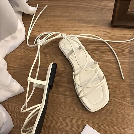 Amelia | Minimalist Roman Strap Sandals