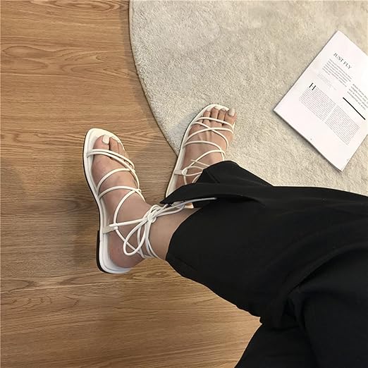 Amelia | Minimalist Roman Strap Sandals