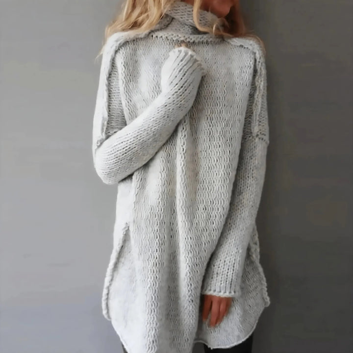 Evie | Hand-knitted Cable Sweater