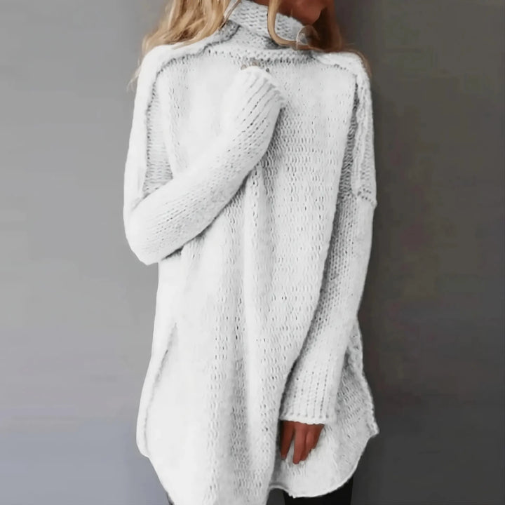 Evie | Hand-knitted Cable Sweater