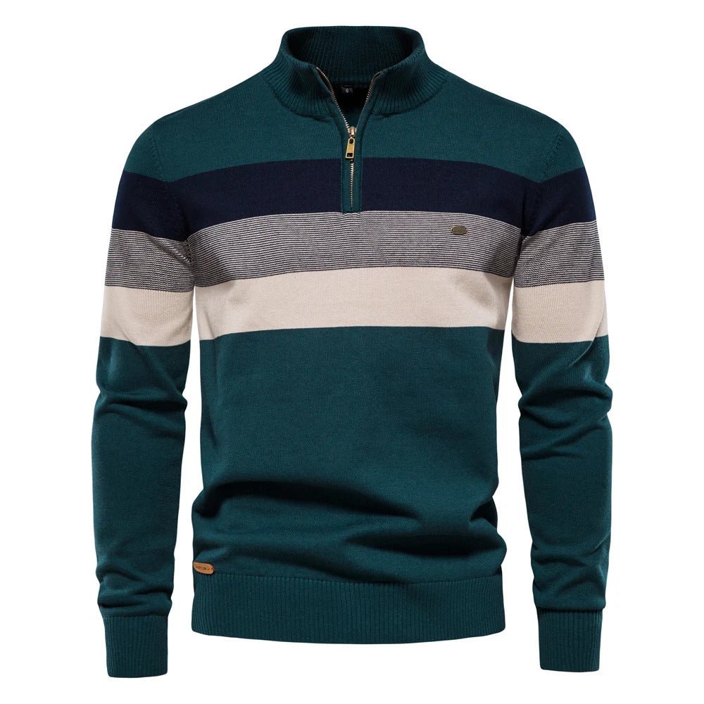 Alex | Zip-up Pullover Sweater