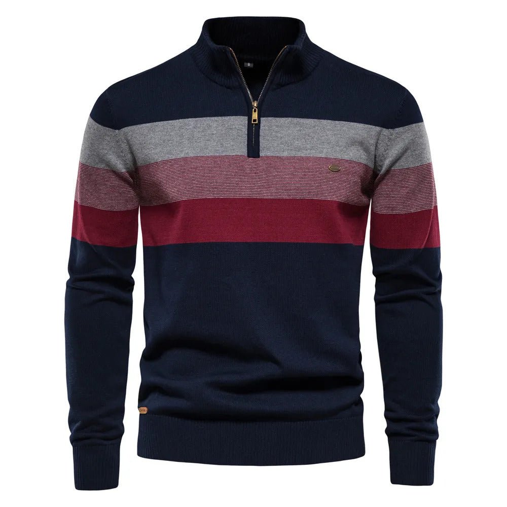 Alex | Zip-up Pullover Sweater