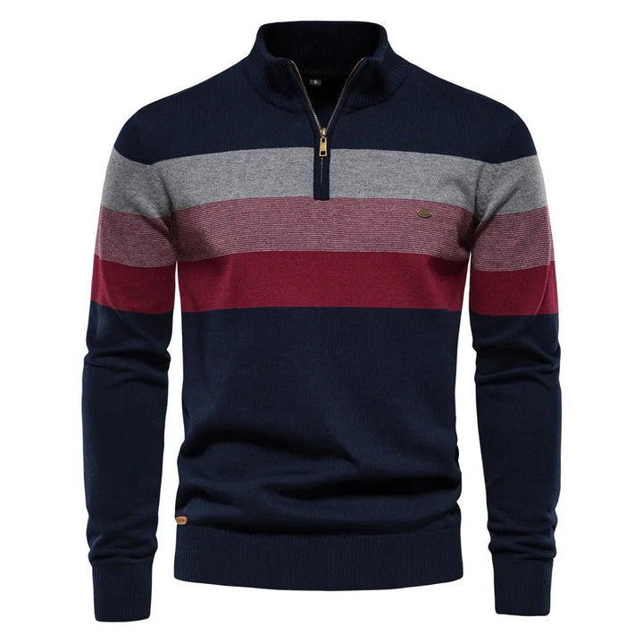 Alex | Zip-up Pullover Sweater