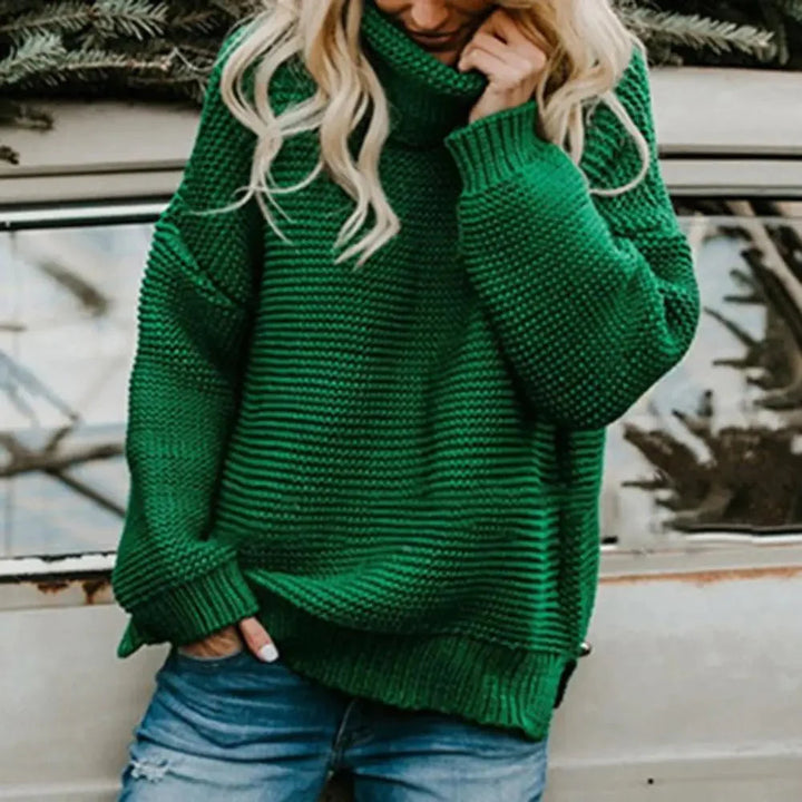 Aria | Loose Turtleneck Pullover Sweater