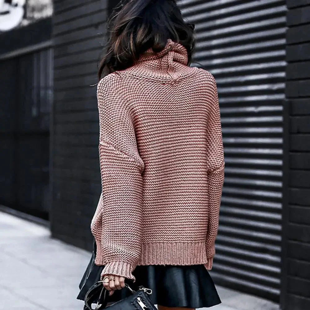 Aria | Loose Turtleneck Pullover Sweater