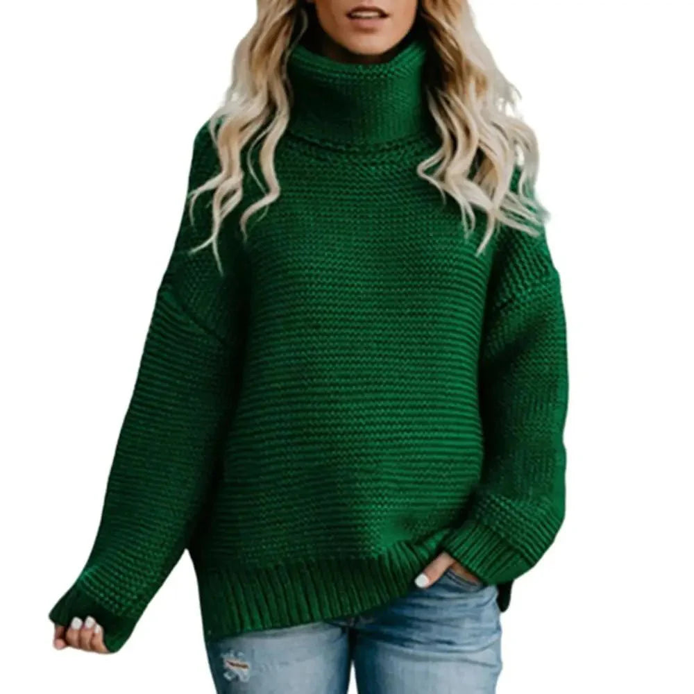 Aria | Loose Turtleneck Pullover Sweater