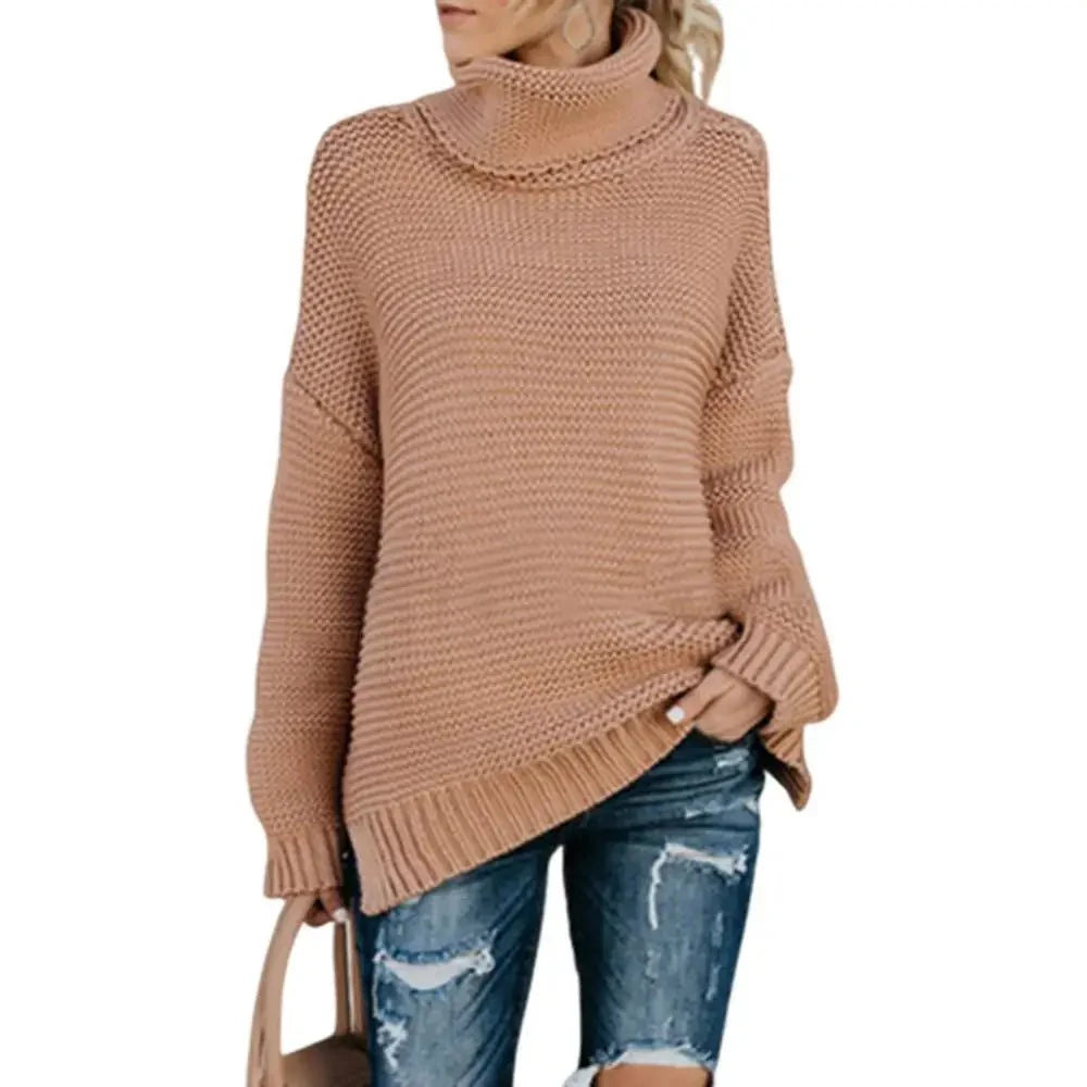 Aria | Loose Turtleneck Pullover Sweater