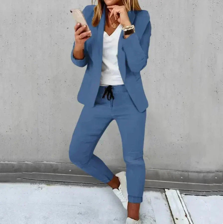 Anastasia | Casual Jogger Blazer Set