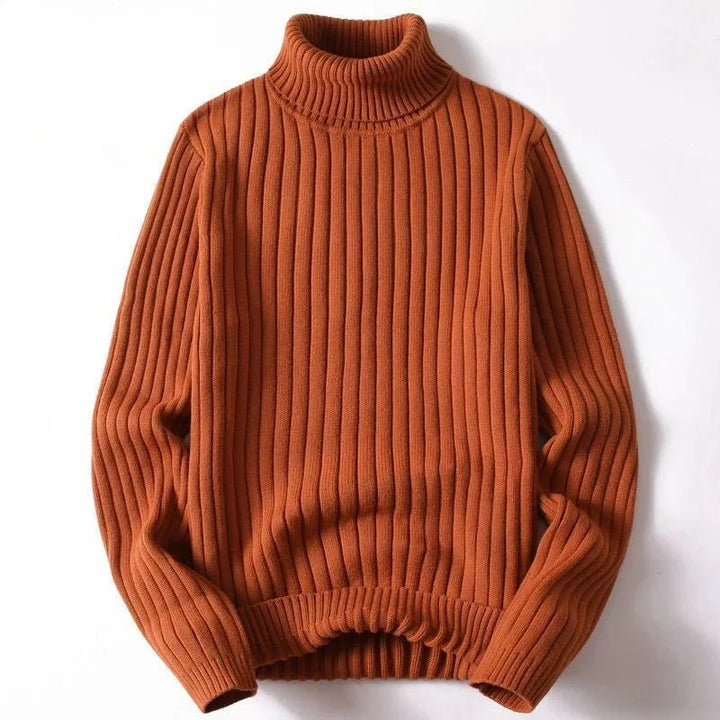 Rocky | Minimalist Ribbed Turtleneck Sweater