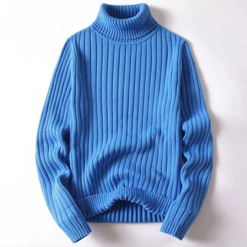 Rocky | Minimalist Ribbed Turtleneck Sweater