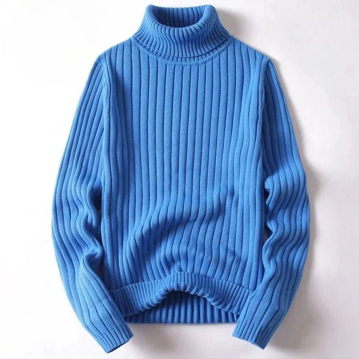 Rocky | Minimalist Ribbed Turtleneck Sweater