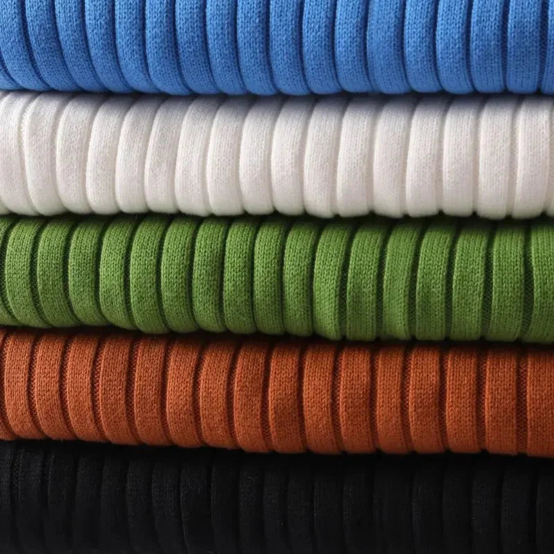 Rocky | Minimalist Ribbed Turtleneck Sweater