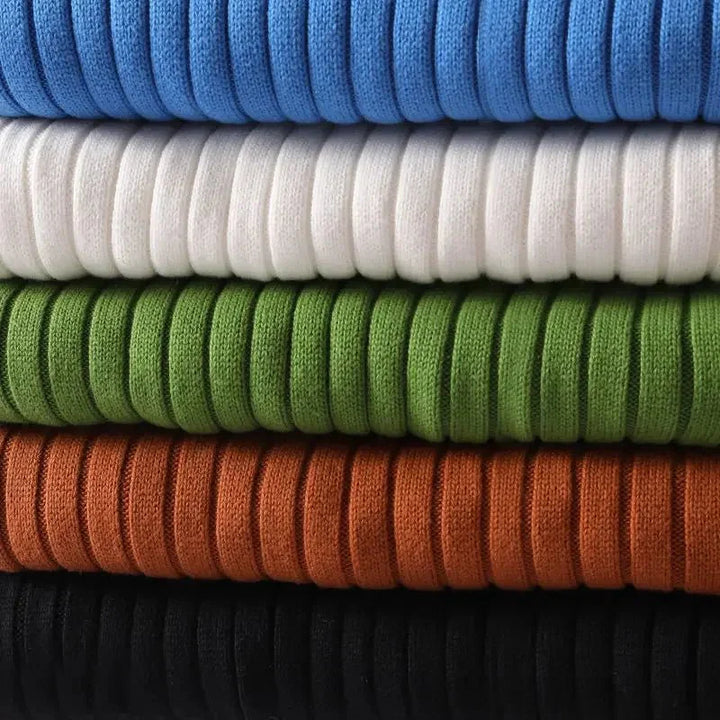 Rocky | Minimalist Ribbed Turtleneck Sweater