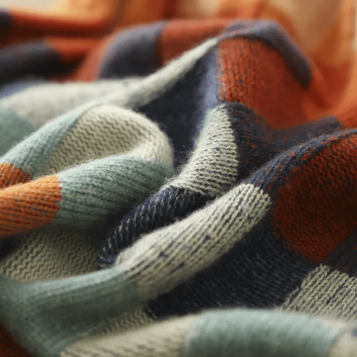 Harriet | Couture patchwork turtleneck