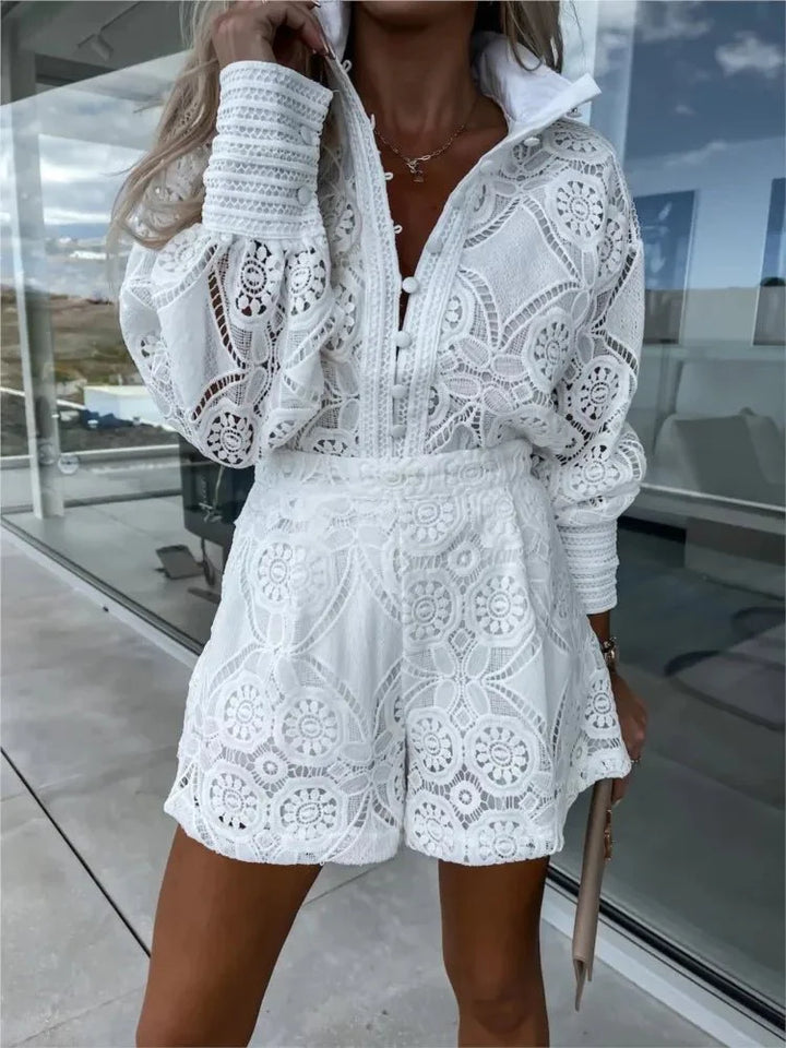 Hallie | Elegant Two-Piece Short Set
