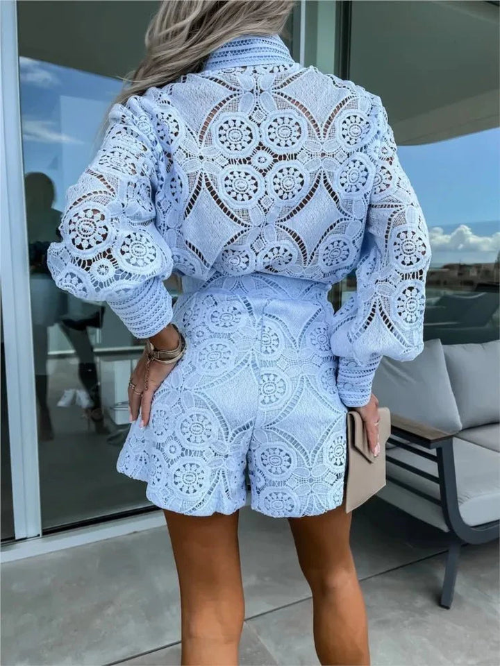 Hallie | Elegant Two-Piece Short Set