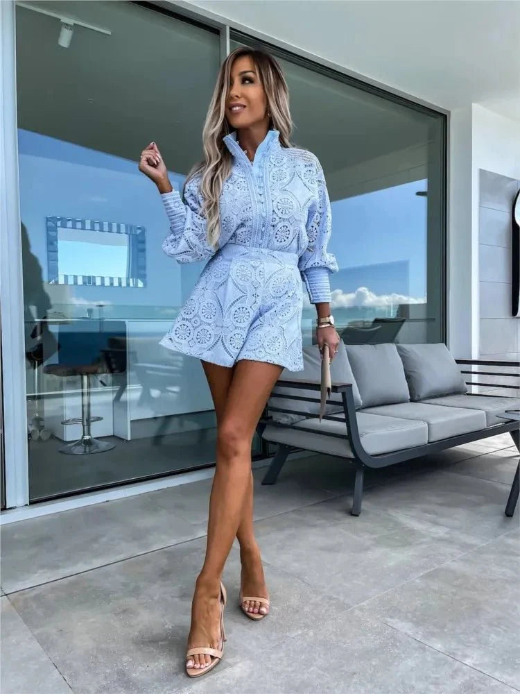 Hallie | Elegant Two-Piece Short Set