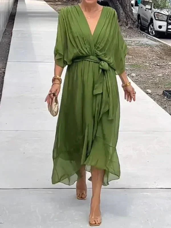 Lucia | Elegant Flowing Chiffon Dress