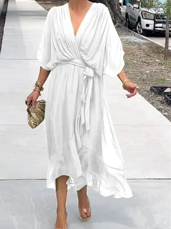 Lucia | Elegant Flowing Chiffon Dress