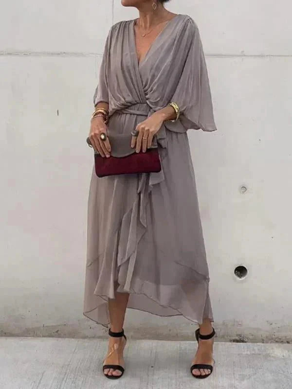 Lucia | Elegant Flowing Chiffon Dress
