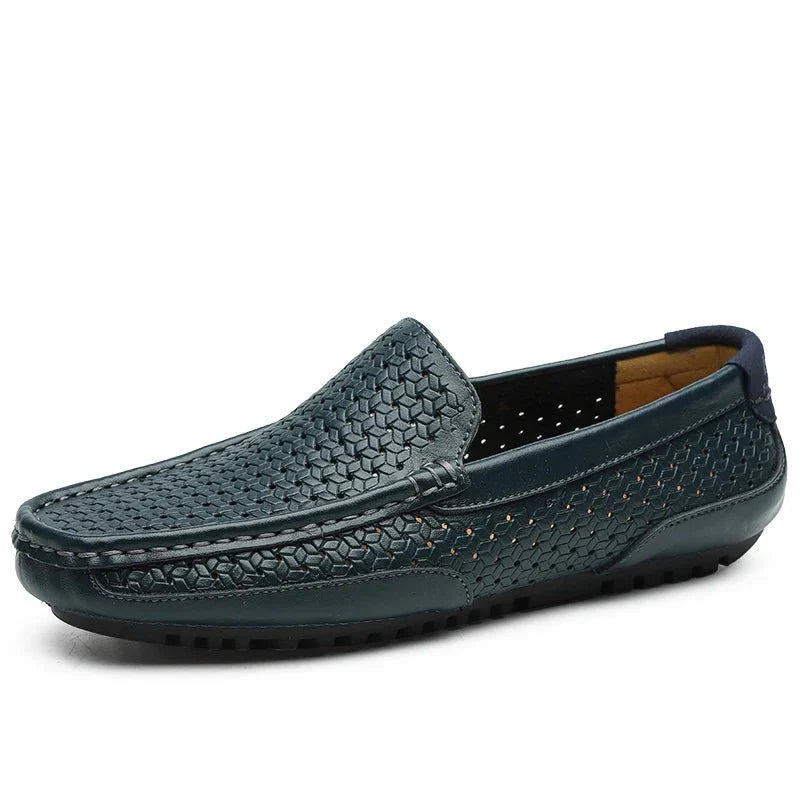 Zach | Faux Leather Loafers