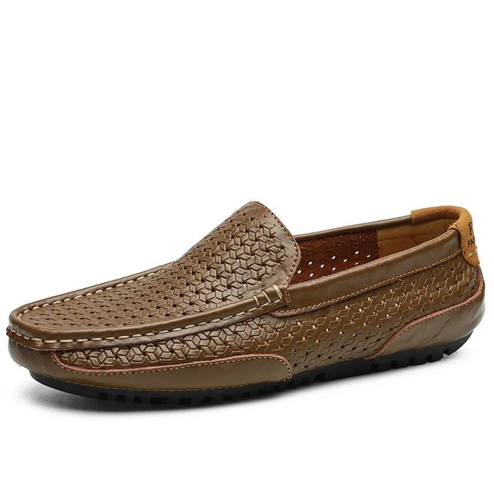 Zach | Faux Leather Loafers